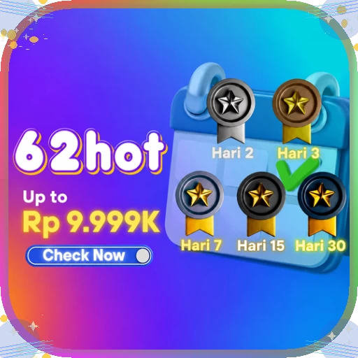 Aplikasi 62hot Resmi dan Terpercaya di Android